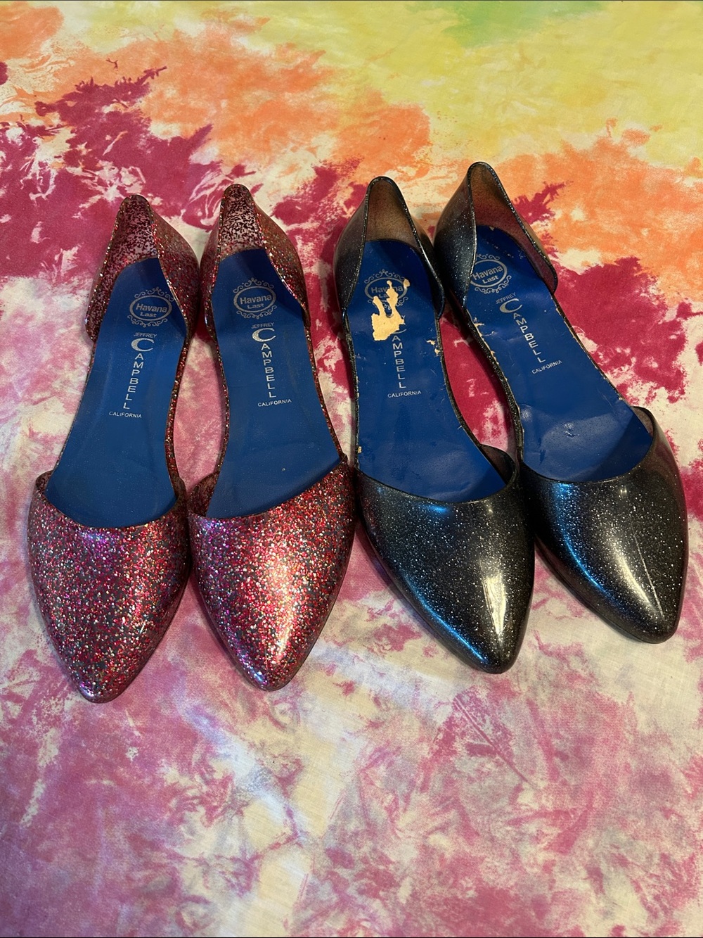 Jeffrey Campbell jelly shoes size 9